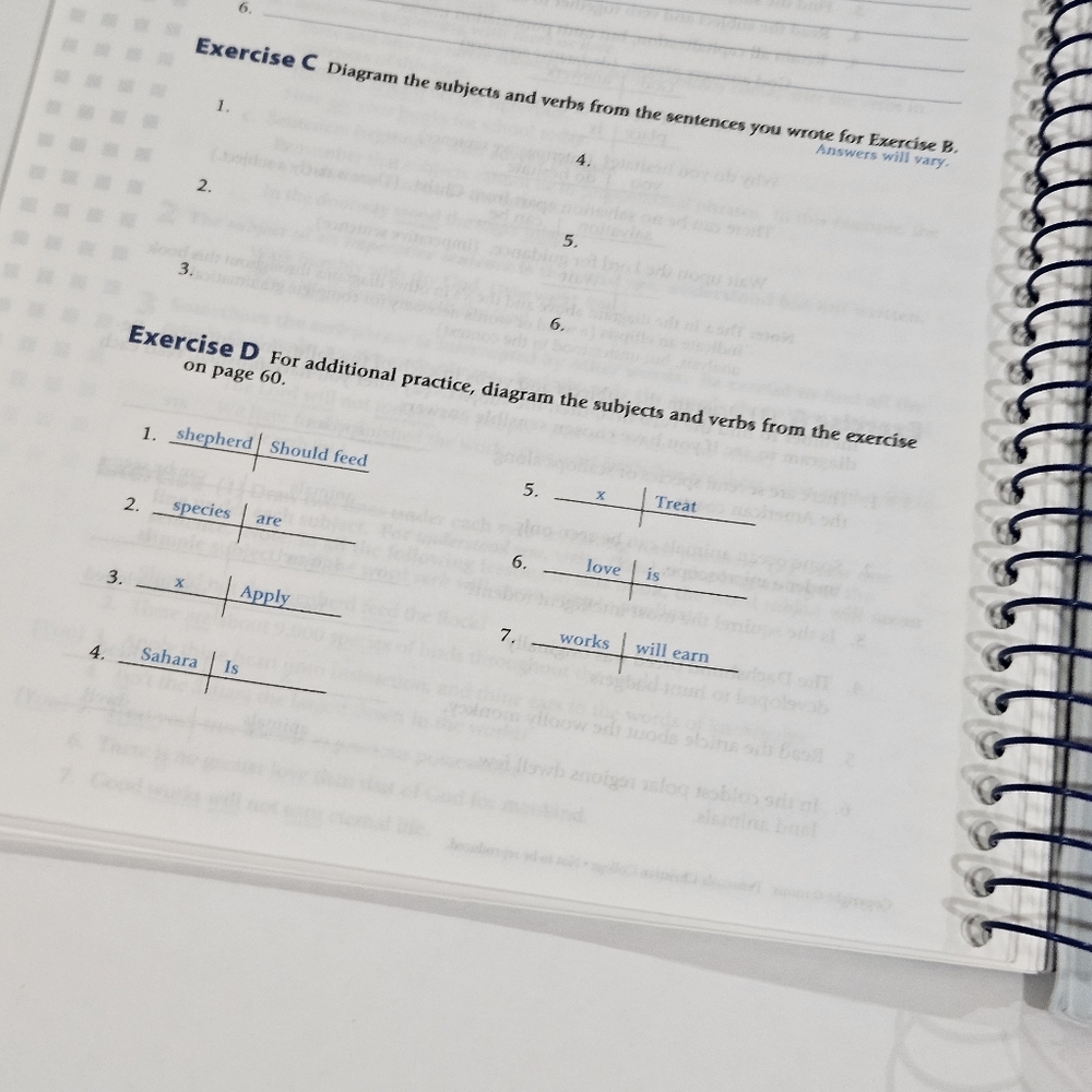 Abeka Grammar & Composition II Fifth Edition Work-Text Teacher Key, GUC - Picture 16 of 16